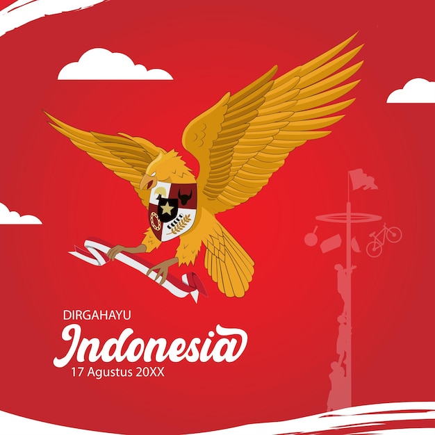 Garuda Indonesië Onafhankelijkheidsdag