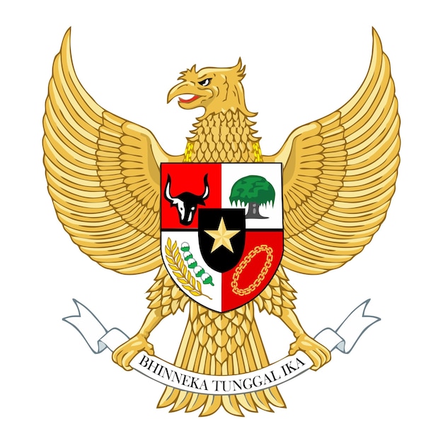 Garuda Pancasila symbool, Garuda Indonesia logo vector