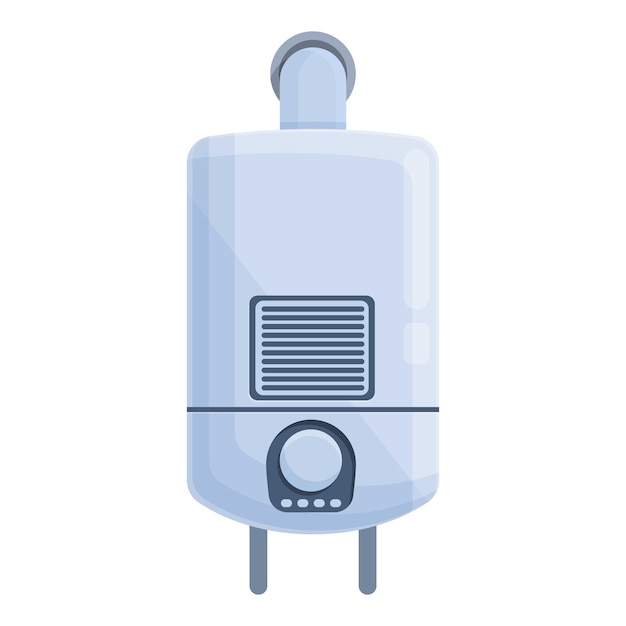 Gas boiler geyser icon cartoon vector house heater water system