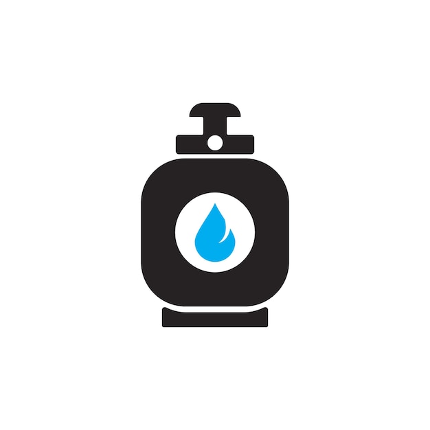 Gas cylinder icon