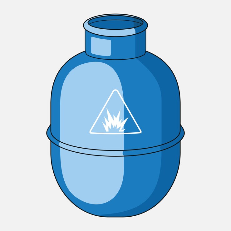 Vector gas cylinder vector icon3
