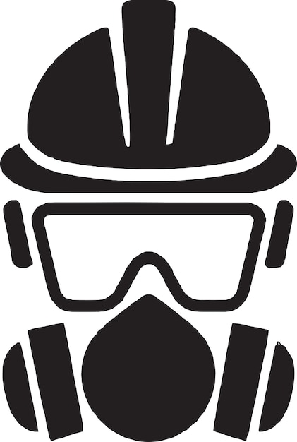 Gas Mask Vector Icon