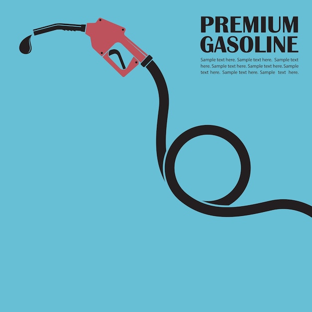 gas station poster