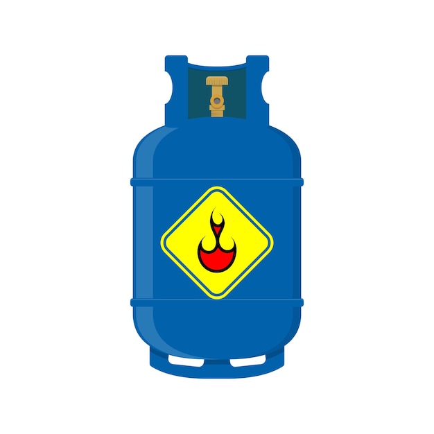 Vector gas tank illustration, icon vector