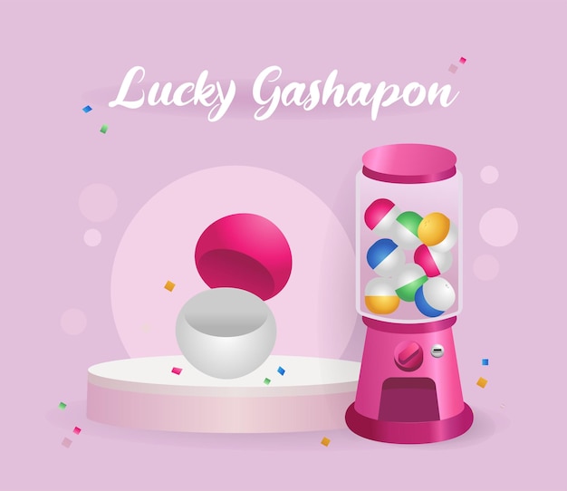 Gashapon machine