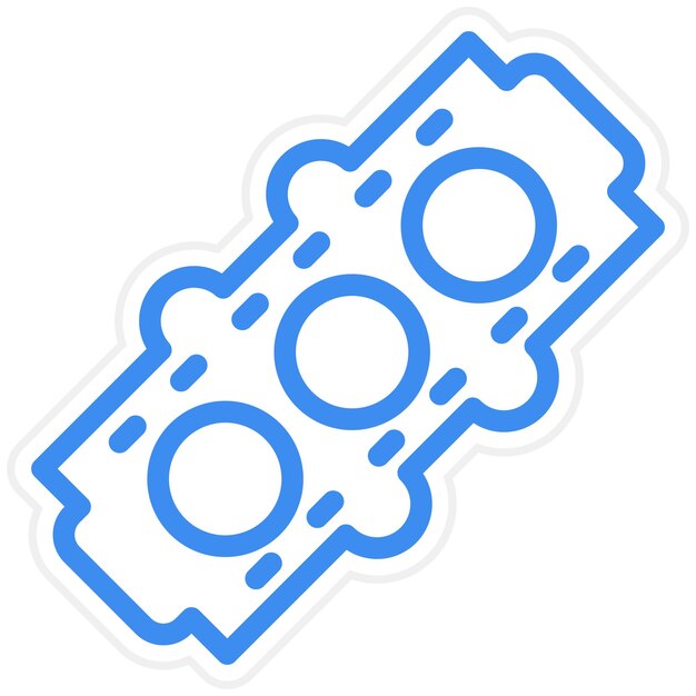 Vector gasket icon style