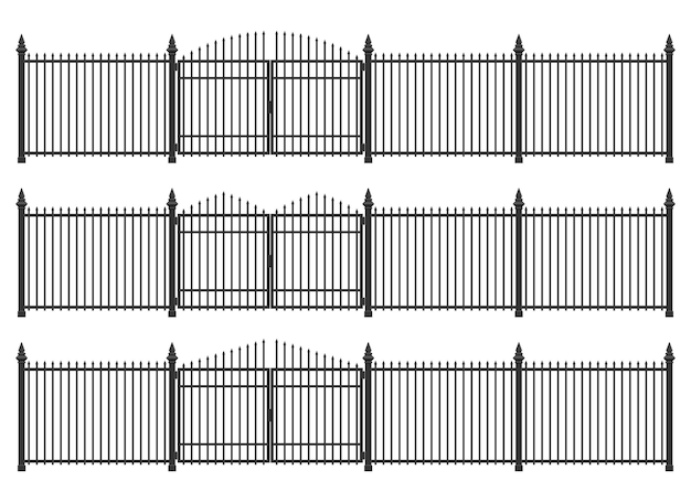 Cancello e recinzione in acciaio