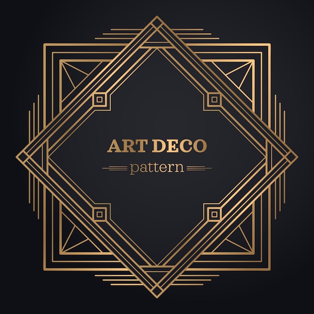 gatsby art deco background