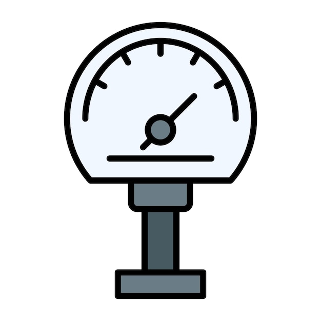 Vector gauge icon vector image can be used for industrial process