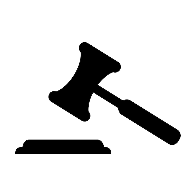 Gavel icon vector