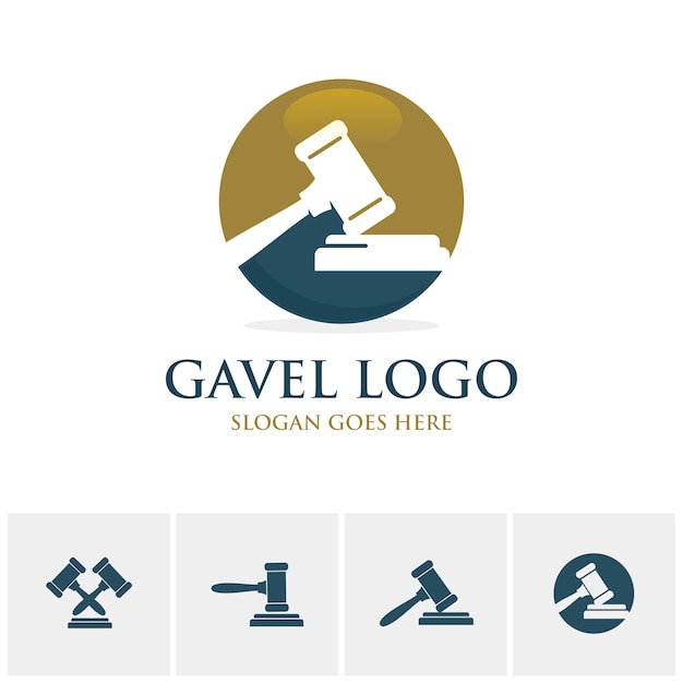 Gavel logo template