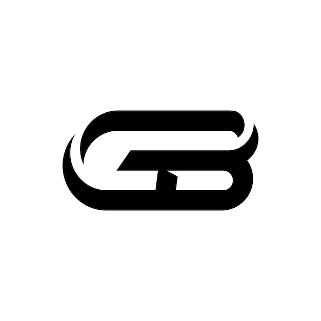 GB modern logo design