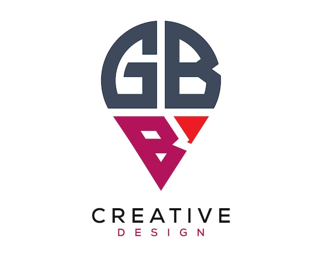 GBB-letterlocatie, -vorm, -logoontwerp