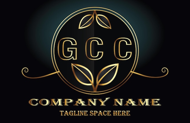 Vector gcc letter logo