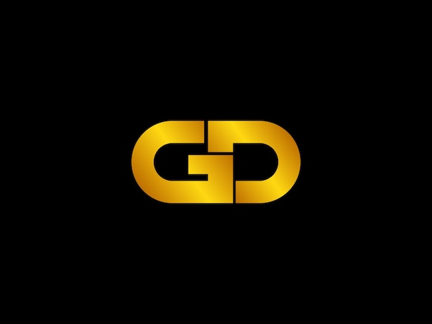 Vector gd logo design