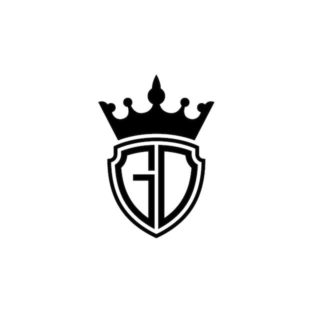 GD モノグラムロゴ デザイン文字 テキスト名 シンボル モノクロロゴタイプ アルファベット文字 シンプルロゴ