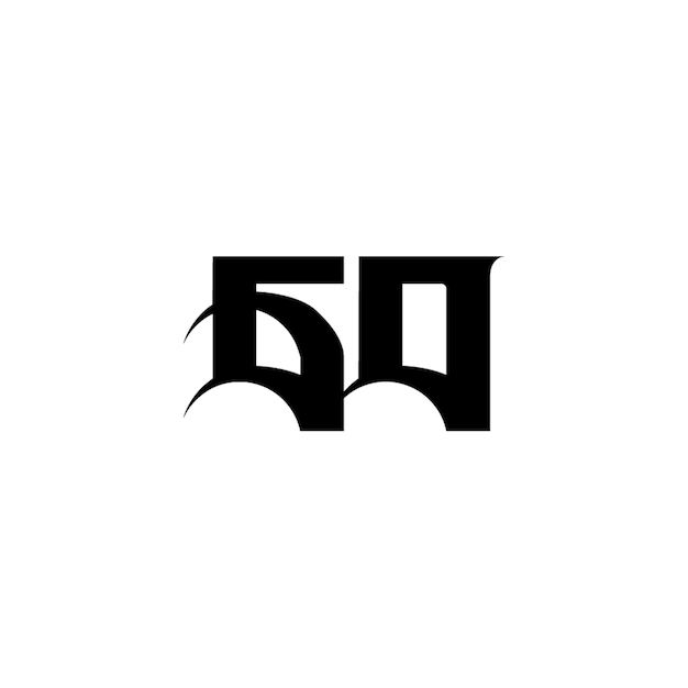 GD モノグラムロゴ デザイン文字 テキスト名 シンボル モノクロロゴタイプ アルファベット文字 シンプルロゴ