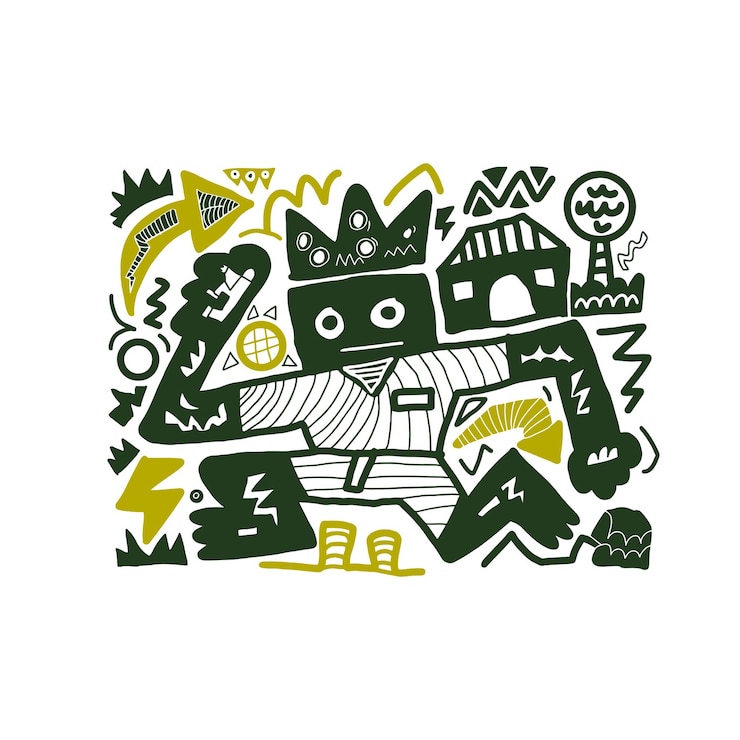 Vector gdn 落書きアート