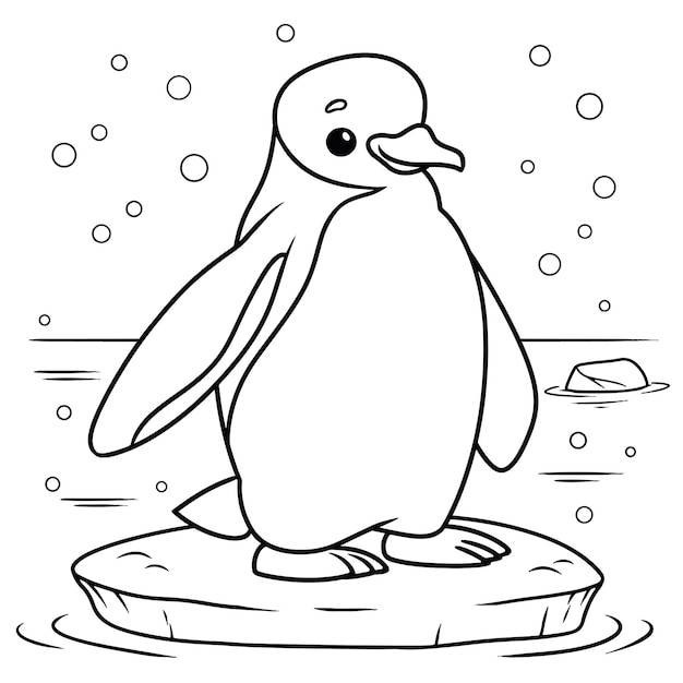 Geanimeerde pinguïnkleuren