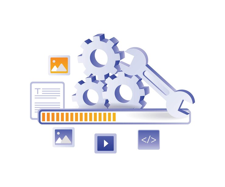 Vector gear the app update data maintenance process