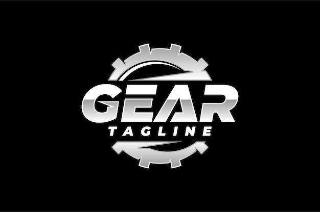 Gear emblem logo