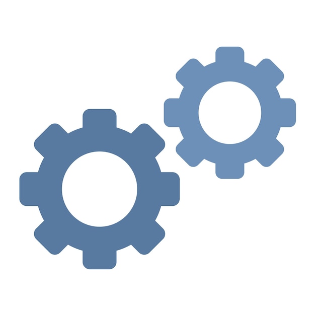 Gear Flat Illustration