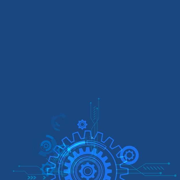 Gear Future vector icon illustration