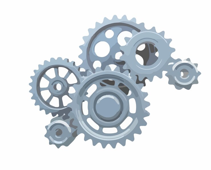 Vector gear icon template color editable gear symbol vector sign isolated on white backgroundxdxakeywords