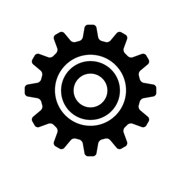Gear Icon Vector Design Template