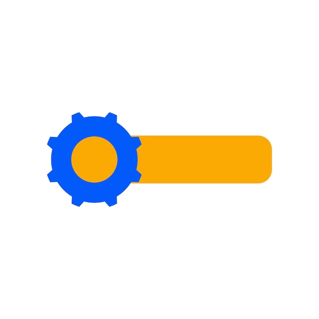 Gear icon with for websites