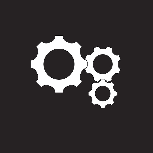 Gear logo background