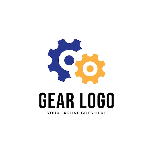 Premium Vector Gear logo design template vector illustration.