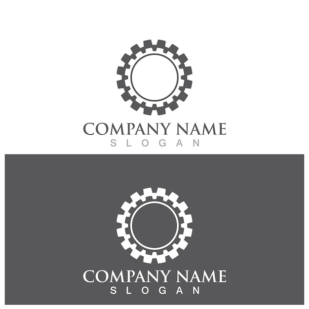 Gear Logo Template vector icon