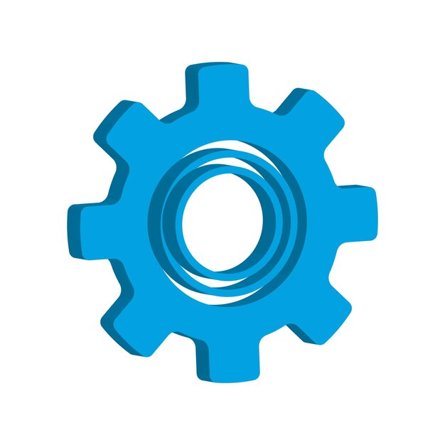 Vector gear logo