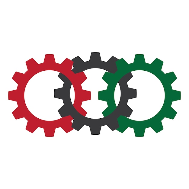 Vector gear logo