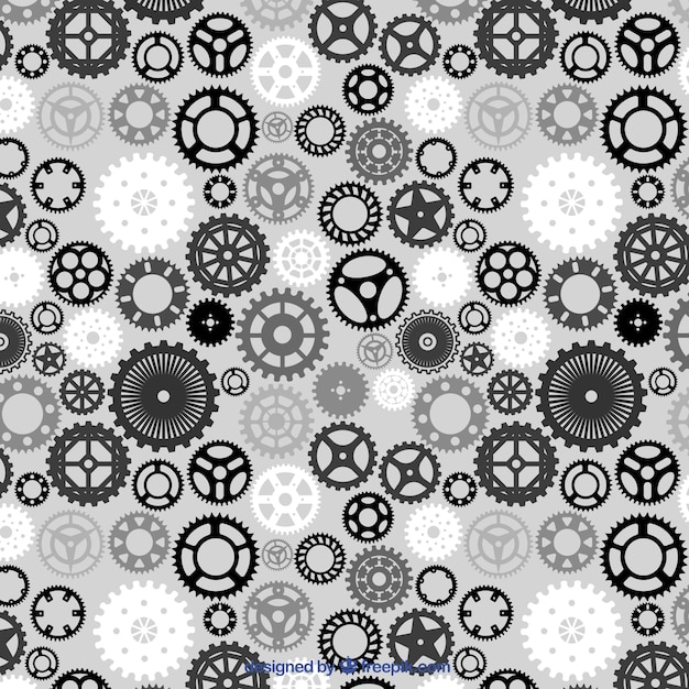 Vector gear pattern