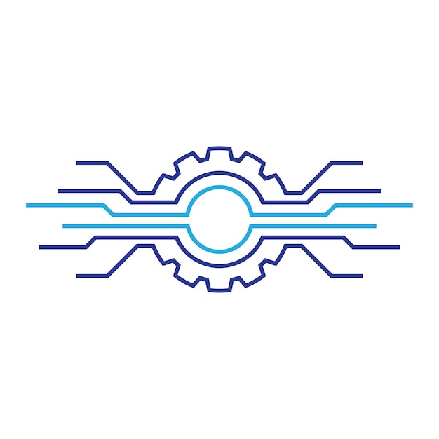 Logo della tecnologia degli ingranaggi