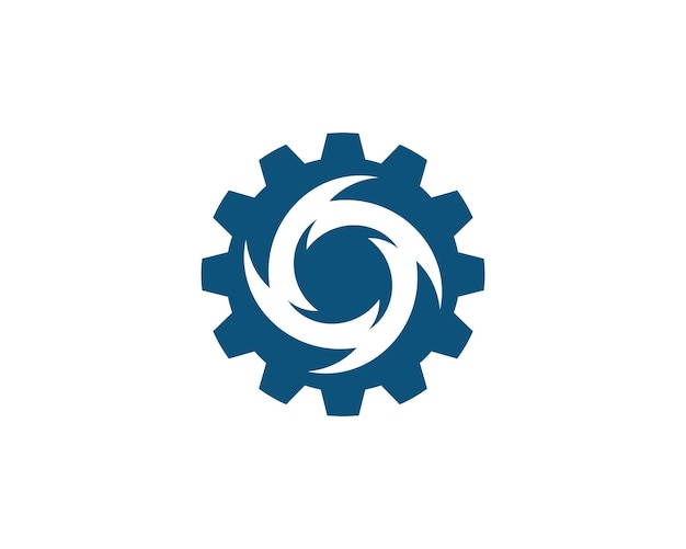 Gear vector icon illustration design