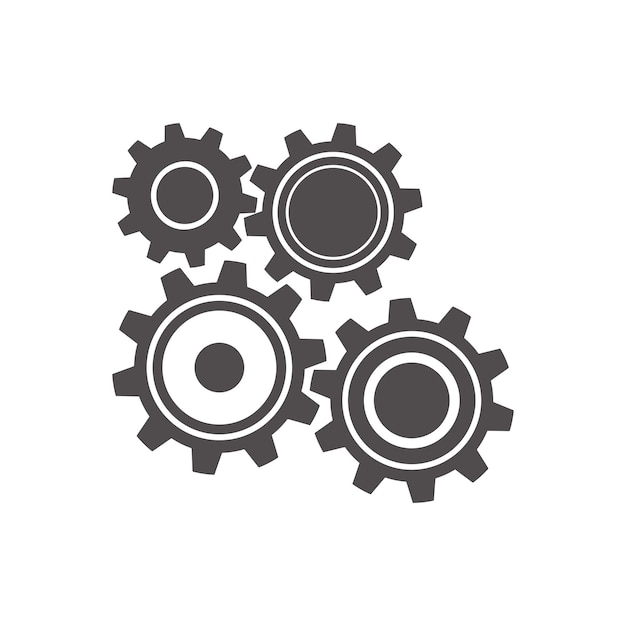 Gear Vector Icon Illustration Design