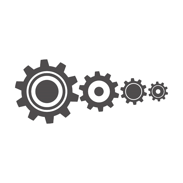 Gear Vector Icon Illustration Design