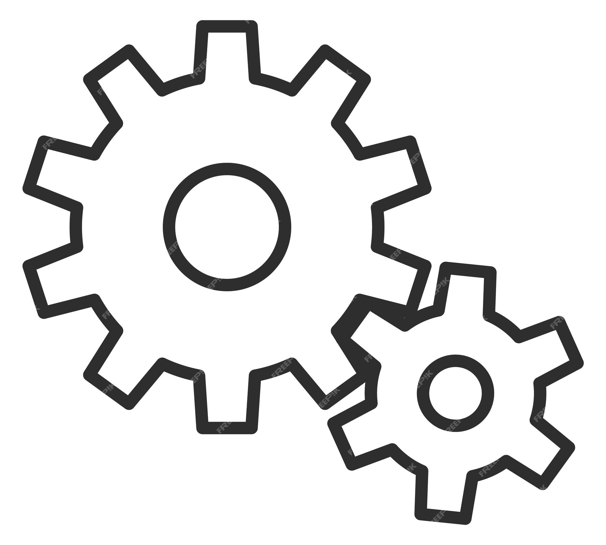 Gear icon symbol sign Symbols, Vector art, Gears, gears meaning