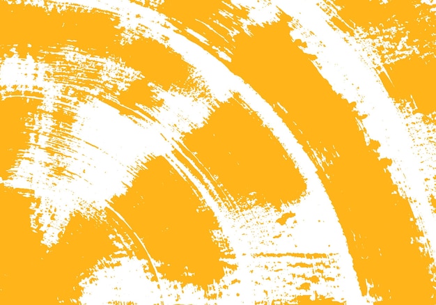 Gebogen penseelstreken textuur achtergrond Grunge schilderij op witte achtergrond