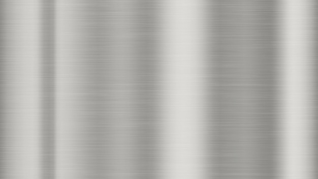 Geborsteld metalen textuur Vectorillustratie