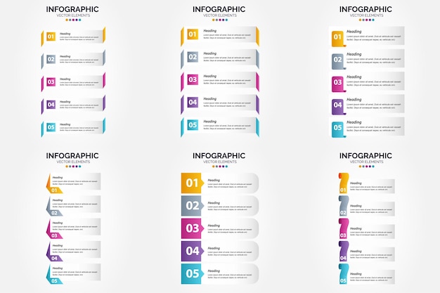 Gebruik deze vectorillustratie-infographics in uw advertentiemateriaal, zoals brochures, flyers en tijdschriften