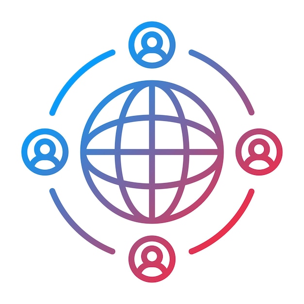Gebruikersverbinding icoon vector afbeelding Kan worden gebruikt voor Web Hosting