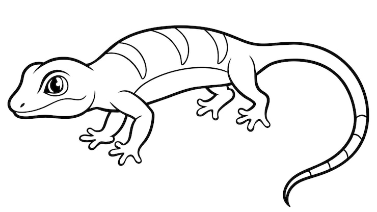 Vector gecko vector illustration schitterende afbeeldingen voor uw ontwerpprojecten