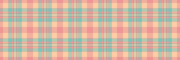 Gedetailleerde achtergrondcontrole vector landschap stof textiel textuur Latijnse tartan plaid patroon naadloos in oranje en rode kleuren