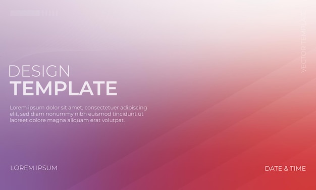 Gedetailleerde Vector Gradient Texture met rode witte en lavendel tinten