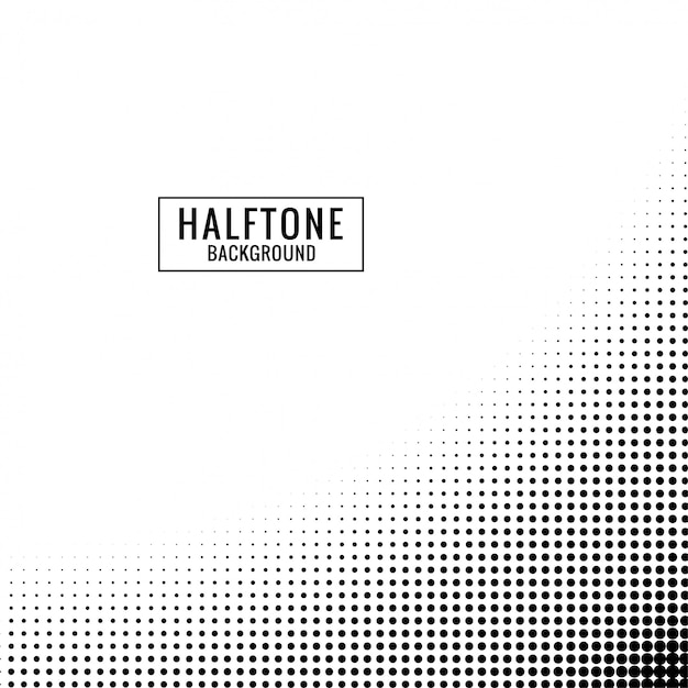 Gedetailleerde vector halftone achtergronden