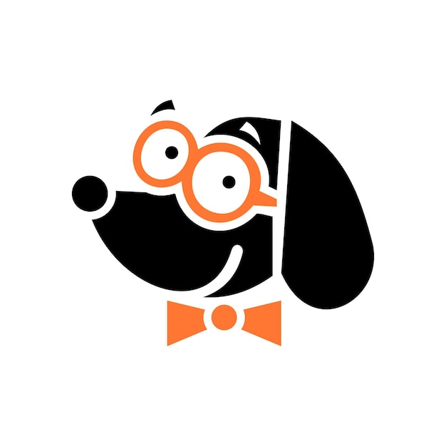 Mascotte di geek dog